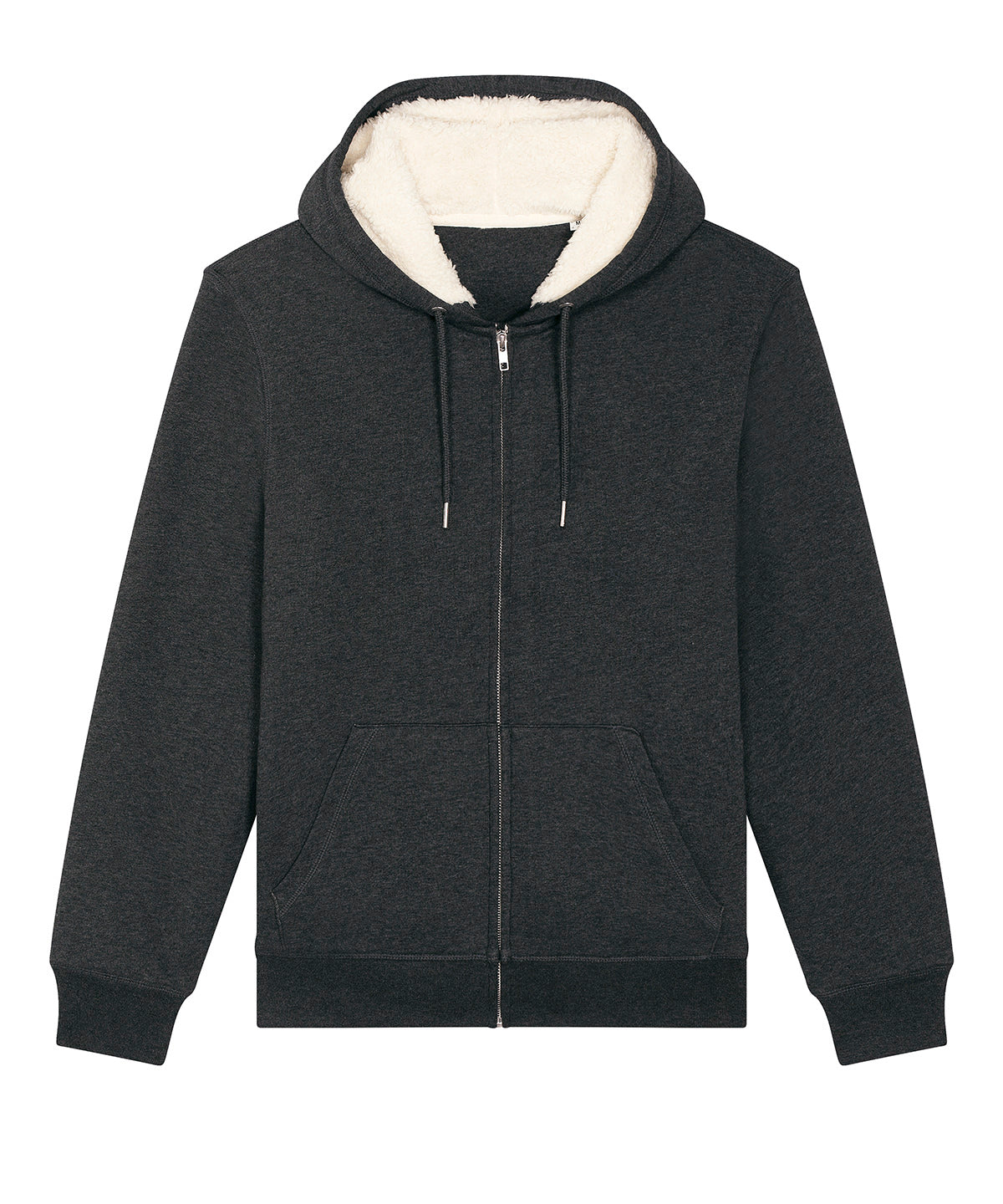 Unisex Hygger sherpa zip-through sweatshirt